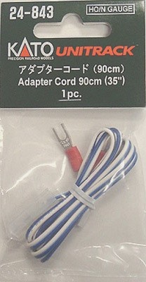 Kato #24-843 Track Power Adapter Cord 90cm (35